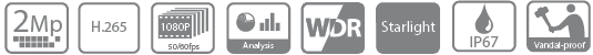 ipc-hdbw8232e-z-sl caméra ip intelligente Dahua starlight